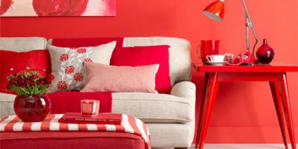 Best Colors for Your Home:  RED