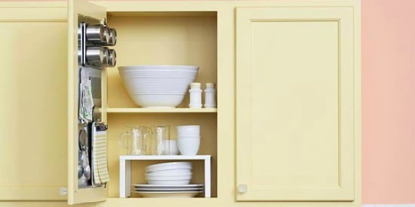 Home Sweet Home on a Budget:  Kitchen Storage Ideas