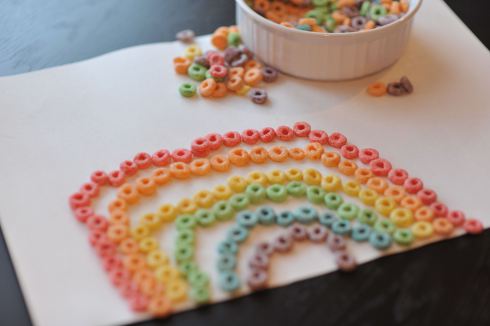 Fruitloop Rainbow for St. Patricks Day by Mommyapolis