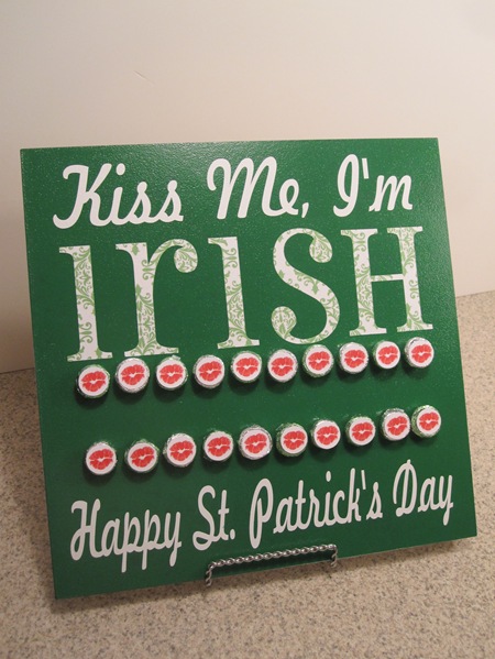 Irish Countdown Board for St. Patricks Day by Infarrantly Creative