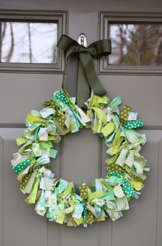 St. Patrick's Day door Wreath, The Magic of Ordinary