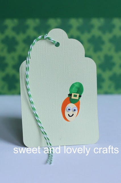 Wee Little Bookmark for St. Patrick's day kids craft by Sweet and Lovely Crafts