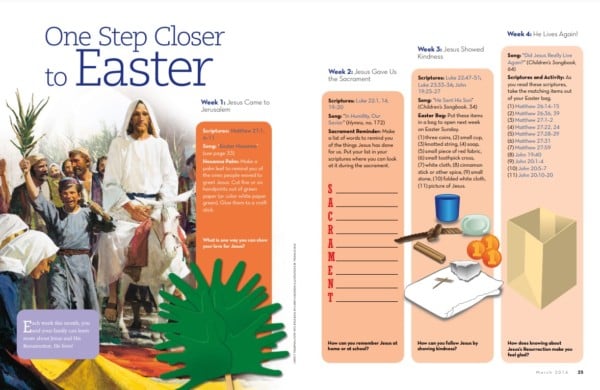 Easter Activities For Kids By Church Of Jesus Christ Via Remodelaholic