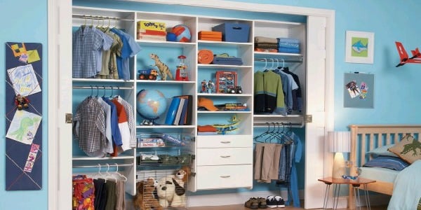 Home Sweet Home on a Budget:  Organizing Kids’ Closets