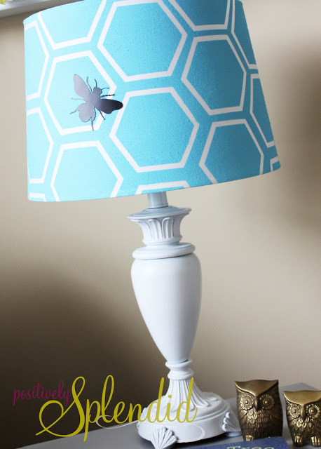 Positively Splendid honeycomb lamp