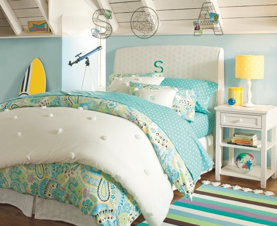 Comfortable Home Design turquoise beach room