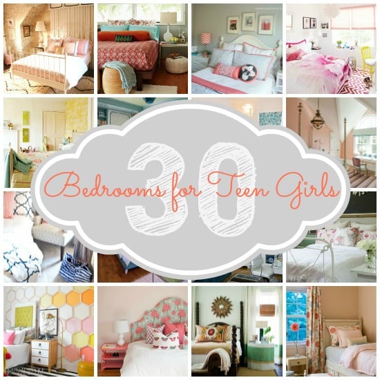Teen Girl Bedroom Collage