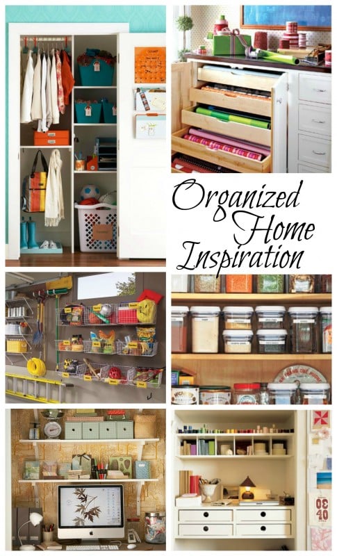 Organized Home Inspiration ideas