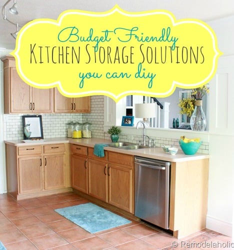 budget friendly kitchen storage ideas
