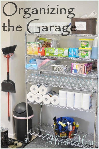 organizing ideas for the garage