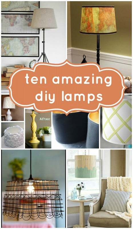 ten amazing diy lamps