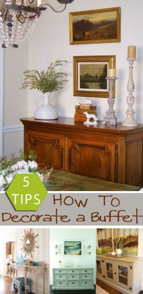 5 tips how to decorate a buffet