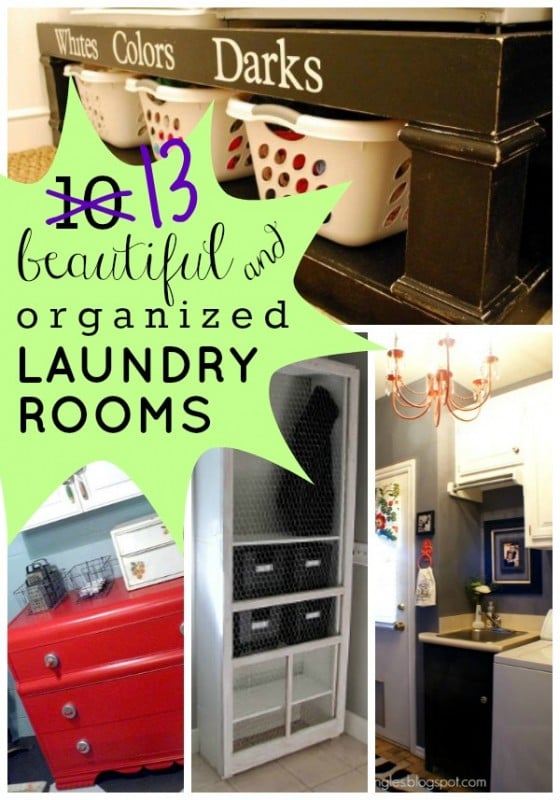 13 Beautiful and Organized Laundry Rooms