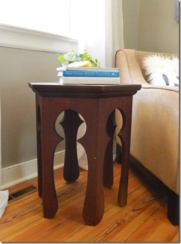 build your own hexagon Moroccan side table, Remodelaholic