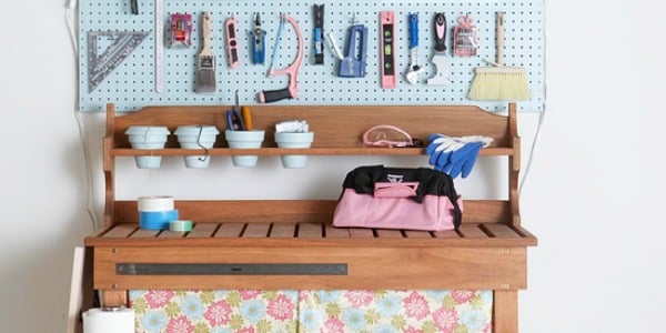 Get This Look: Tidy and Pretty Workbench
