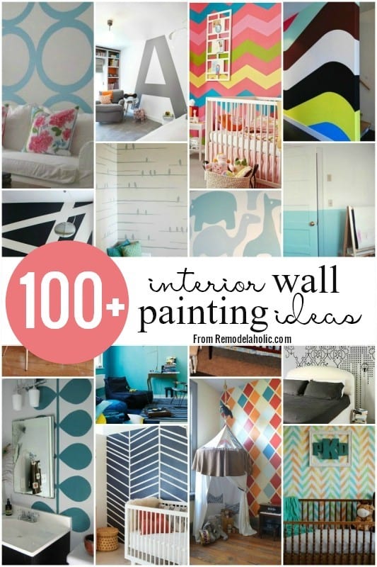 100+ Wall painting ideas @remodelaholic #painting #walls #design #inspiration