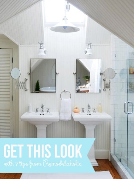 Get This Look - Bright White Bath for Two