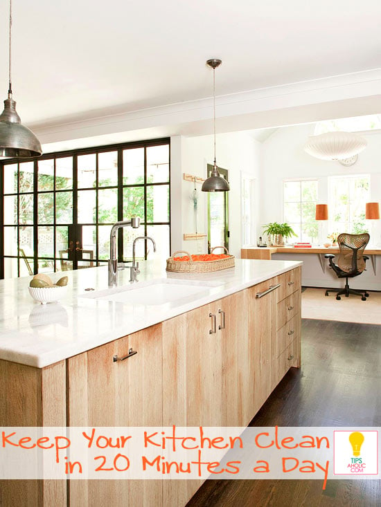 A Clean Kitchen in 20 Minutes or Less Daily