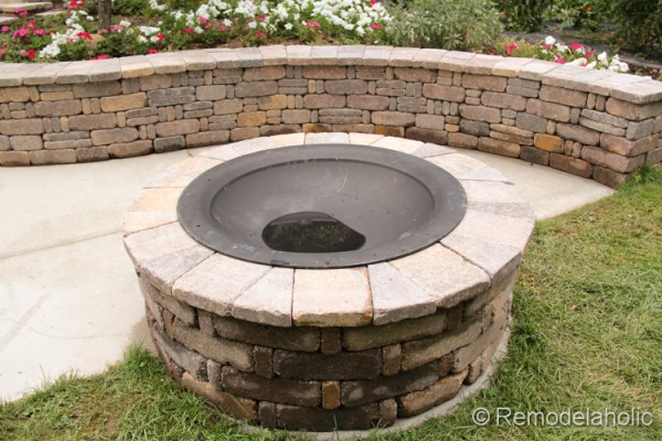 Fire pit kit tutorial from Remodelaholic