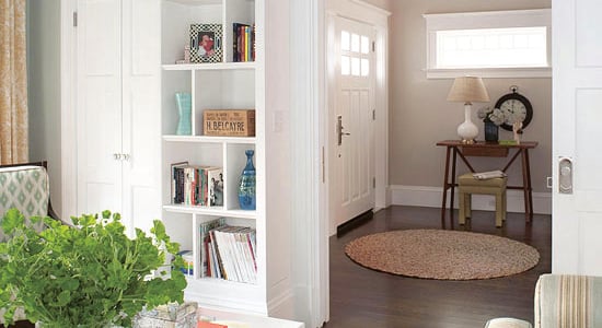 Get This Look: Living Room Built-In Shelves