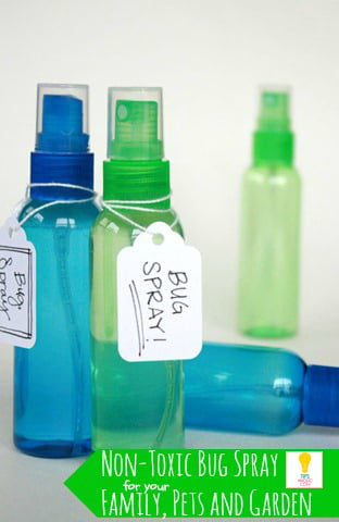 Non-Toxic Bug Spray for Your Family, Pets and Garden