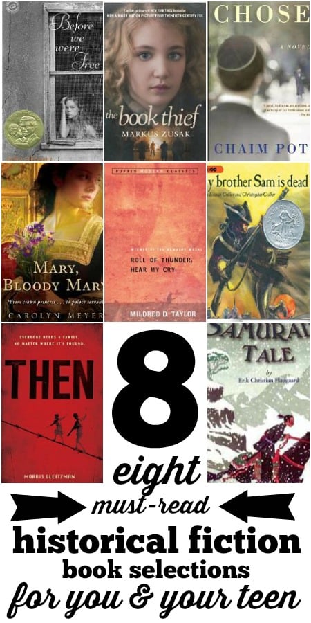 Eight Historical Fiction Books for Early Teens