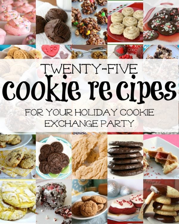 25 Cookie Exchange Recipes via Remodelaholic.com