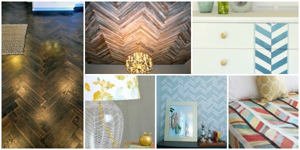25 Herringbone Projects for Your Home