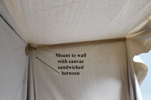 construct an indoor camping tent bed for kids, The Ragged Wren on Remodelaholic