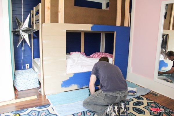 how to build a Bunk bed playhouse tutorial (12 of 40)
