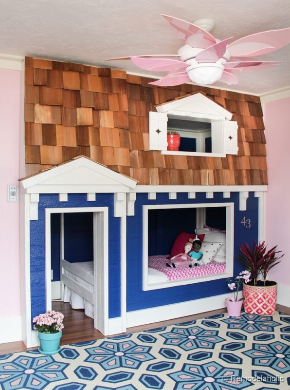 how to build a Bunk bed playhouse tutorial (34 of 40)