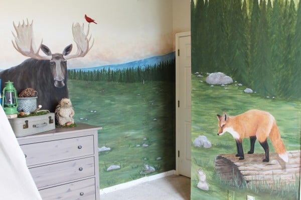 how to create a woodland themed kids room, The Ragged Wren on Remodelaholic
