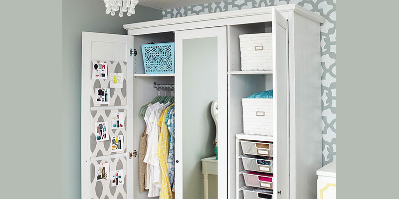 Get This Look: Organized Armoire