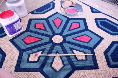 Painting a Rug