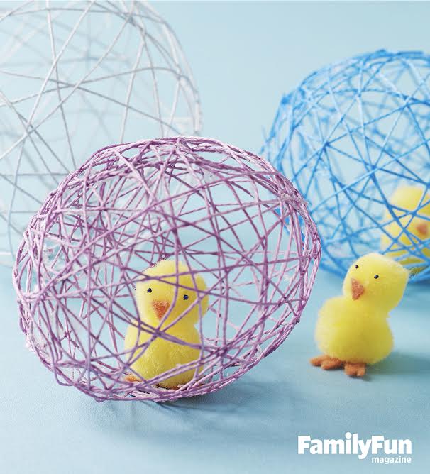 Make Your Own Chick in Egg Easter Craft