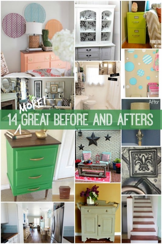 More great before and afters to inspire you! via Remodelaholic.com