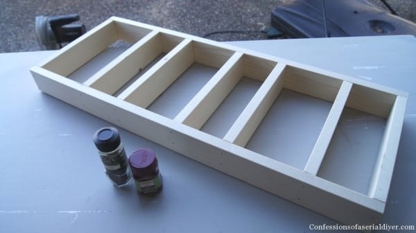 build a custom spice shelf and cabinet, Confessions of a Serial DIYer on Remodelaholic