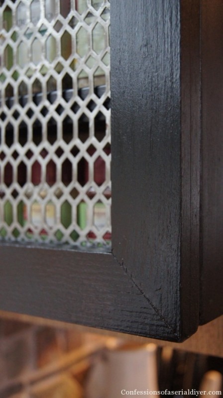 diy spice cabinet detail, Confessions of a Serial DIYer on Remodelaholic
