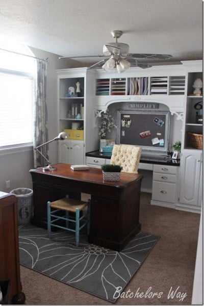 home office redo on a budget
