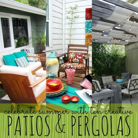 10 creative patios and pergolas
