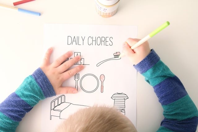 30 Kid-Approved DIY Chore Charts