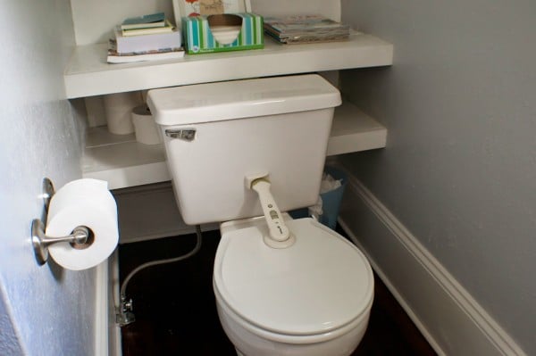 complete bathroom remodel 10, Seesaws and Sawhorses on Remodelaholic