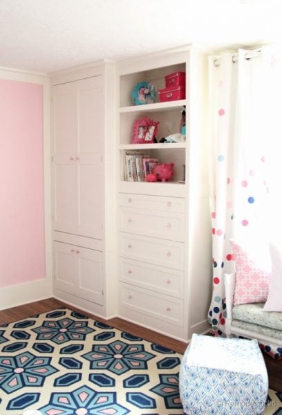 furniture makeover - old furniture to built-in closet wardrobe