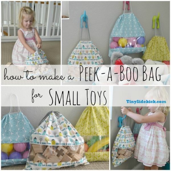 Peekaboo Bag - Storage Solution for Small Toys