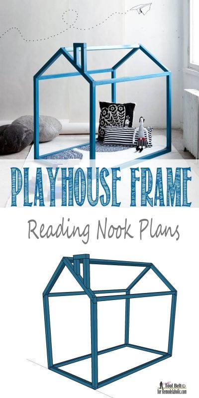 Playhouse Reading nook plans