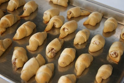 Bacon and Cream Cheese Crescents
