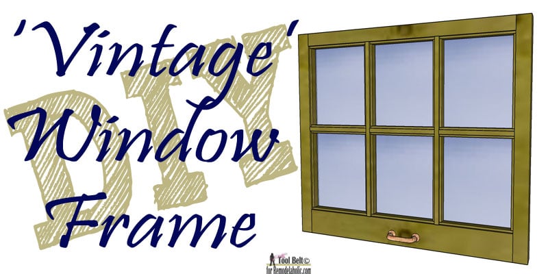Build It: 6-Pane Decorative Window