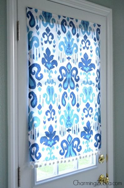 no-sew magnetic window covering