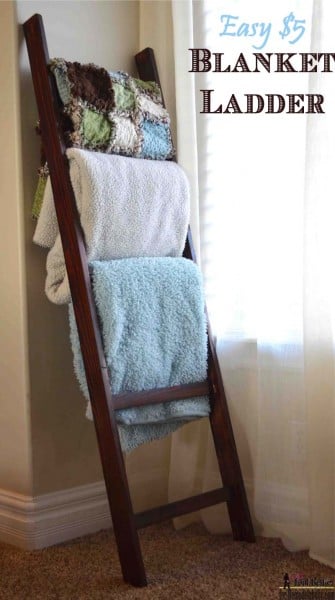 Easy 5 dol blanket ladder